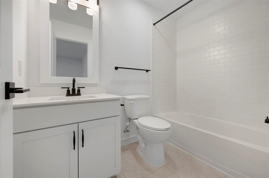 Hall bath