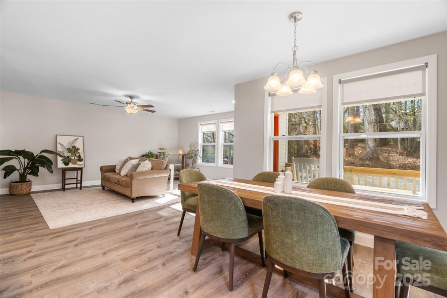 Furnished interior view inside a new home in , Brevard (Image 34).