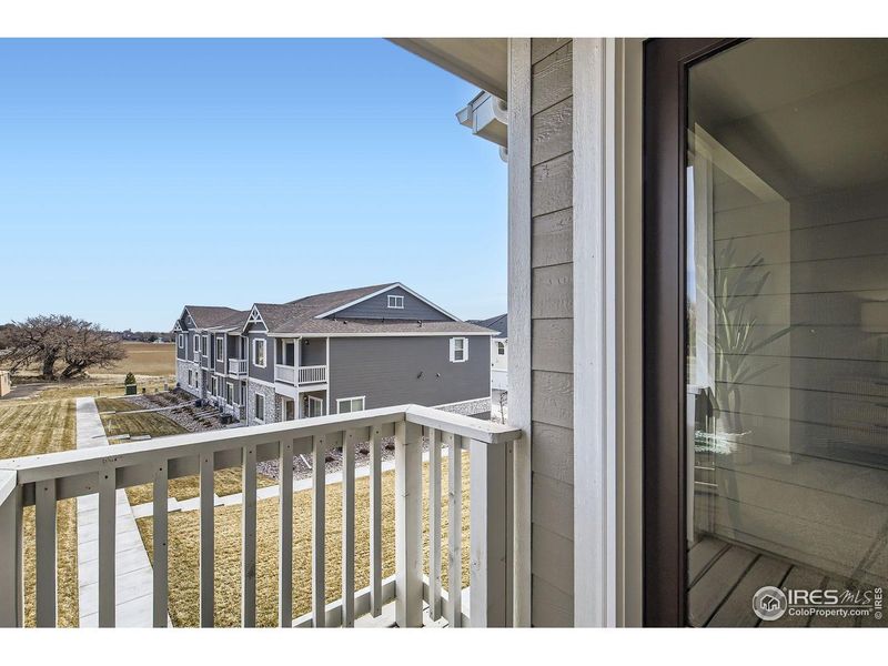 Exterior details and patio area of a home in Johnstown Village, Johnstown (Image 3).