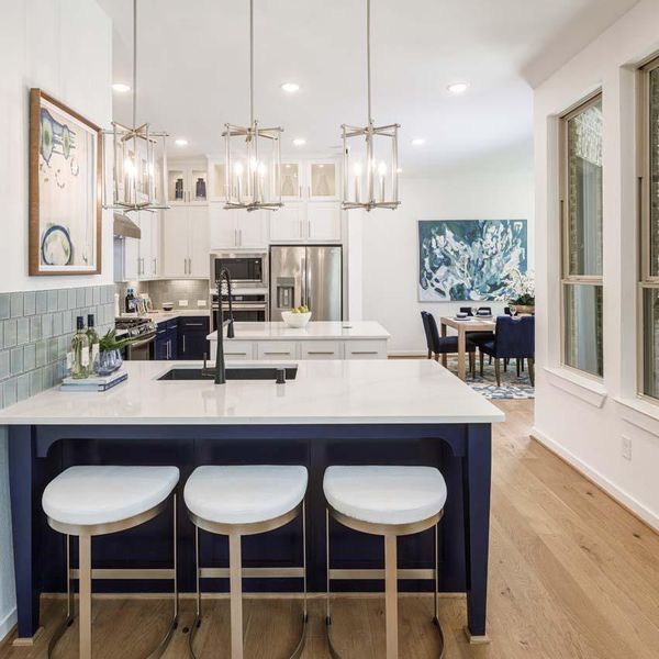 Furnished interior view inside a new home in Woodforest, Montgomery (Image 15).