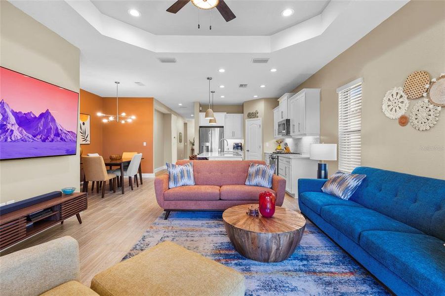 Furnished interior view inside a new home in , Nokomis (Image 16).