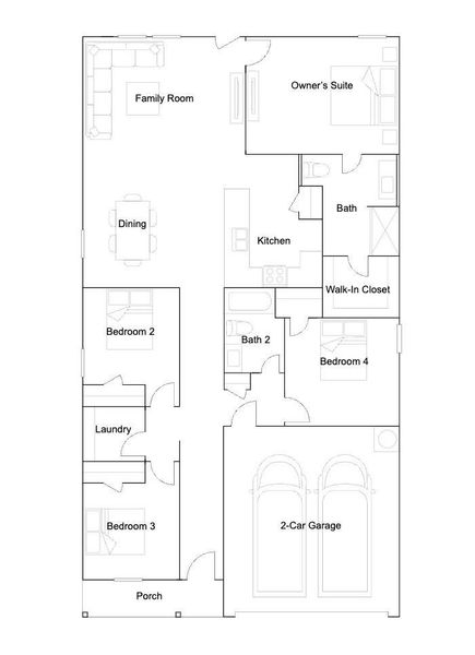 2D floor plan layout of this home in , Katy, TX (Image 2). 2D floor plan layout of this home in , Katy, TX (Image 2).