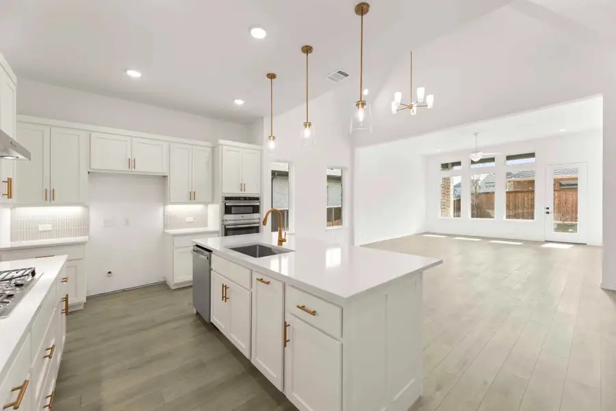 Open Kitchen-Living-Dining Room Representative Photo featuring the Serene Collection