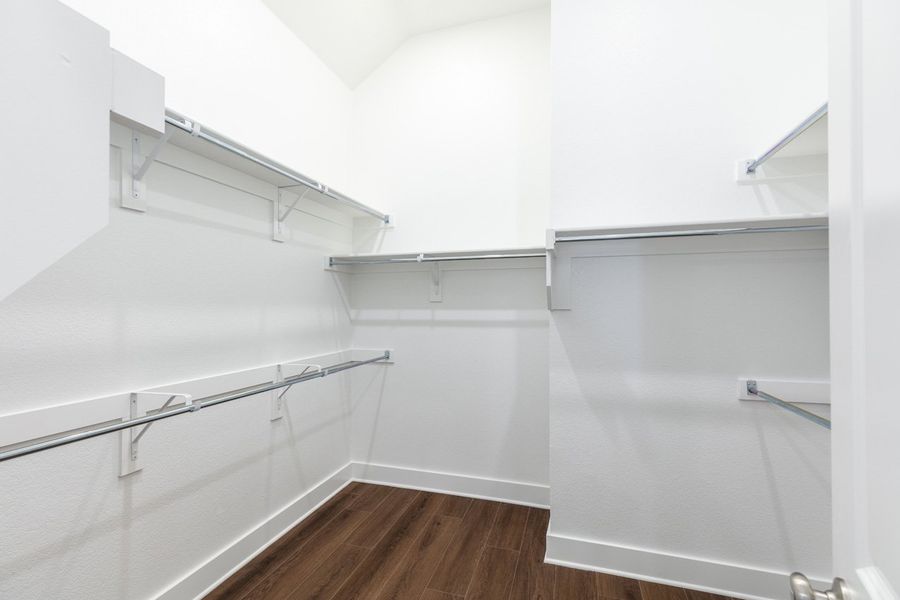 Representative Primary Closet - some options shown