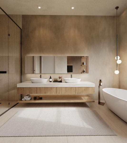 Furnished interior view inside a new home in , Delray Beach (Image 16). Furnished interior view inside a new home in , Delray Beach (Image 16).