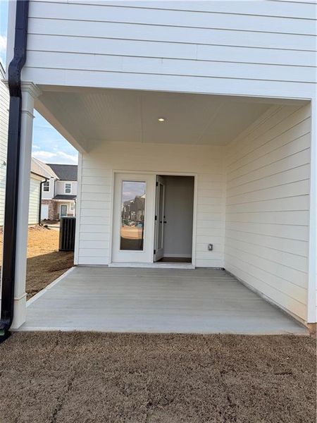 Exterior details and patio area of a home in , Lilburn (Image 17). Exterior details and patio area of a home in , Lilburn (Image 17).
