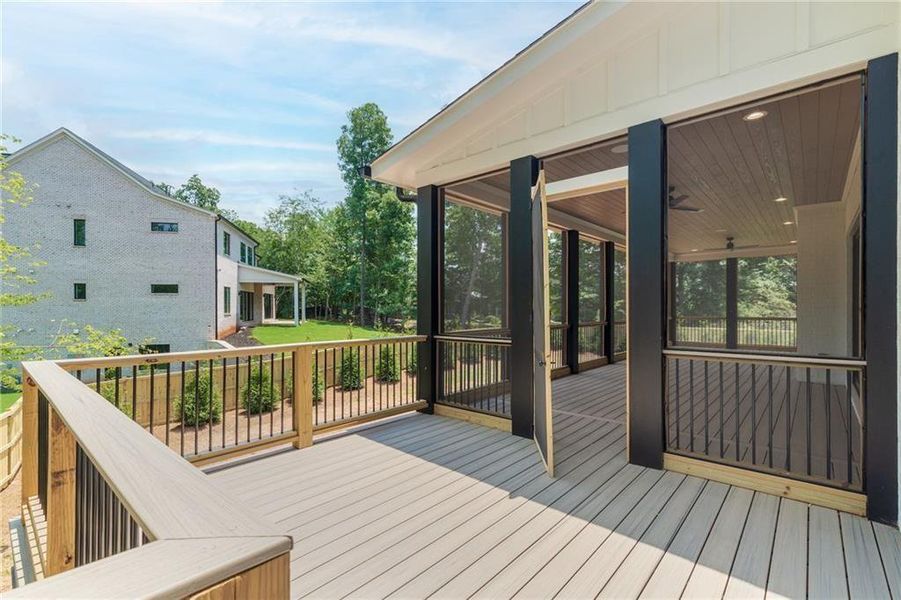 Exterior details and patio area of a home in , Alpharetta (Image 31).