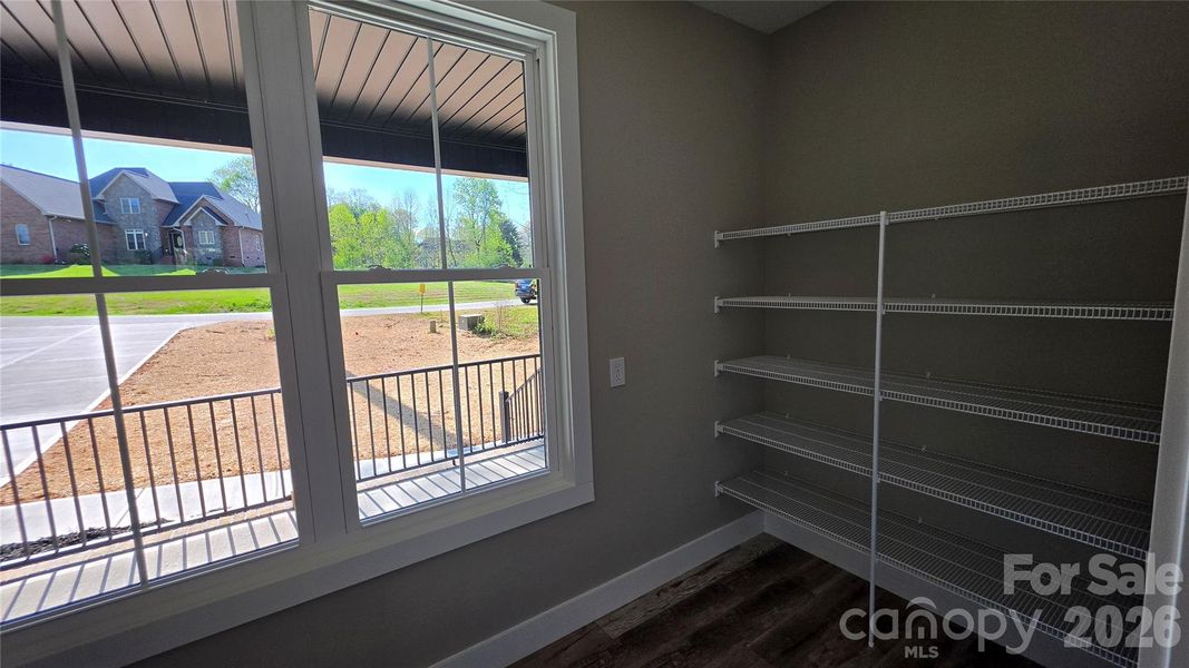 Pantry Area Off Kitchen