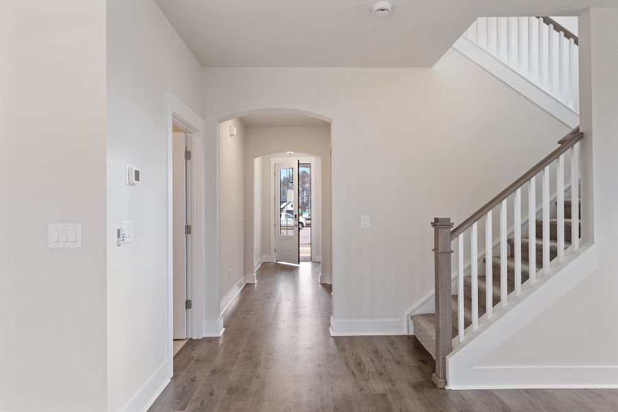 Representative unfurnished interior of a home built from the Callaham by Hunter Quinn Homes in Autumn Mill, Seneca (Image 14). Representative unfurnished interior of a home built from the Callaham by Hunter Quinn Homes in Autumn Mill, Seneca (Image 14).
