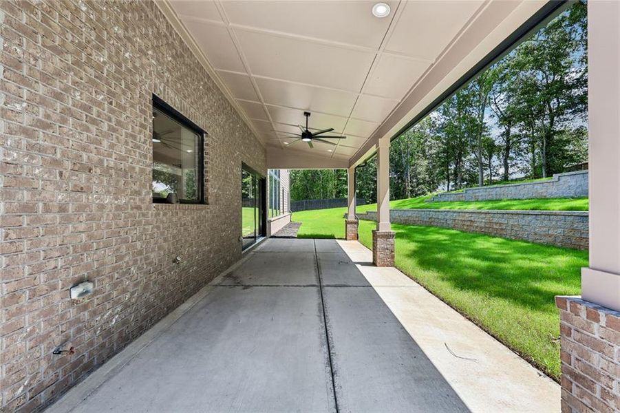 Exterior details and patio area of a home in , Auburn (Image 3). Exterior details and patio area of a home in , Auburn (Image 3).