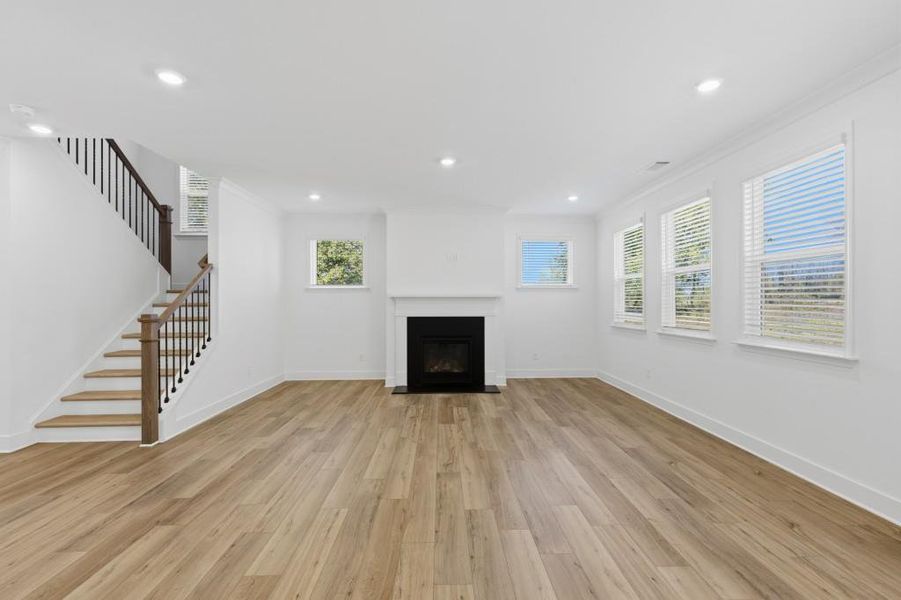 Spacious, unfurnished interior of a new home in Wellington Estates, Madison (Image 10).