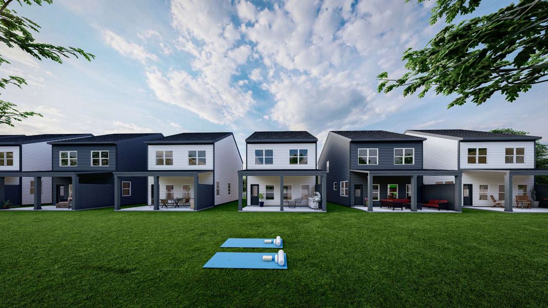 Image 29 representing the Khloe by KM Homes in The Cottages at Jackson Heights, Cleveland, GA.