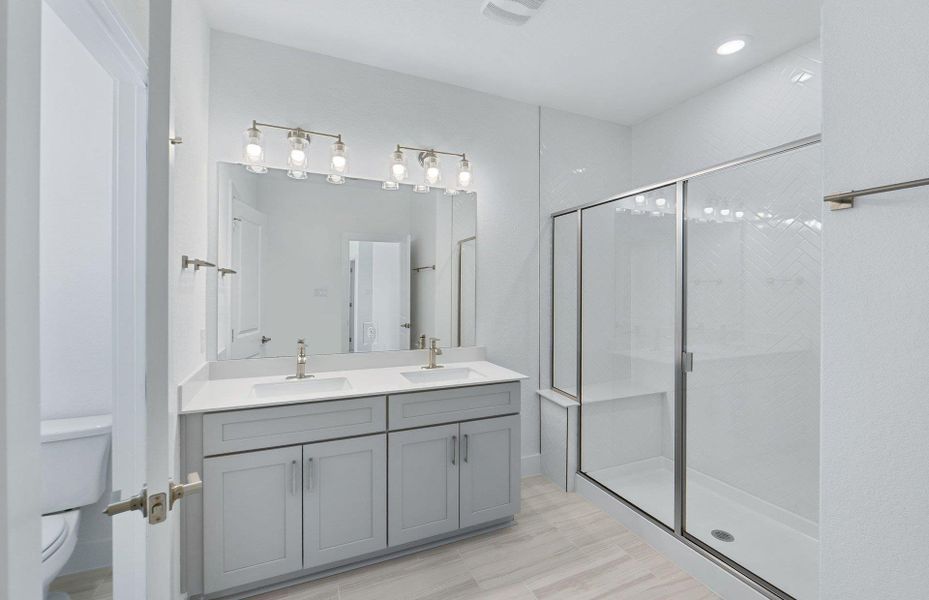 Furnished interior view inside a new home in , Round Rock (Image 5).