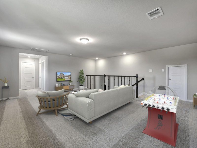 Photo is not of the actual home, but is an inspirational photo of builder’s model home and may depict options, furnishings, and/or decorator features that are not included Photo is not of the actual home, but is an inspirational photo of builder’s model home and may depict options, furnishings, and/or decorator features that are not included