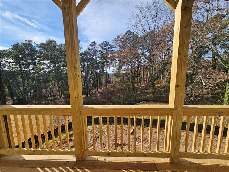 Exterior details and patio area of a home in , Marietta (Image 4).