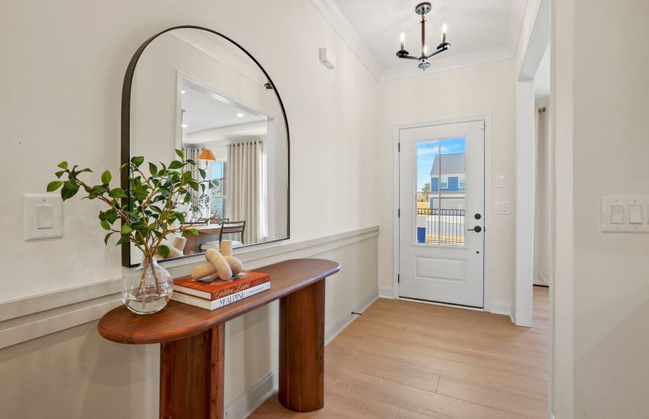 Representative furnished interior of a home built from the Murphy by Pulte Homes in Cannon Run, Concord (Image 34).