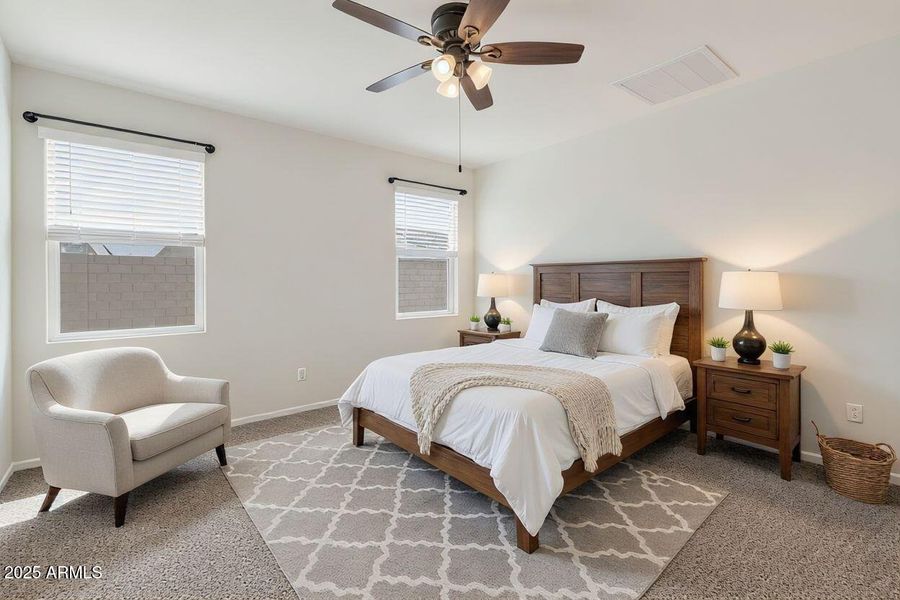 Bedroom - Virtually Staged