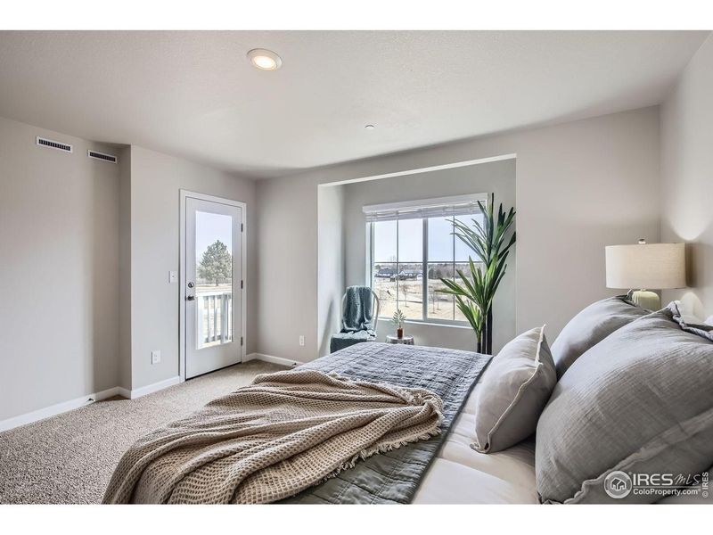 Furnished interior view inside a new home in Johnstown Village, Johnstown (Image 10).