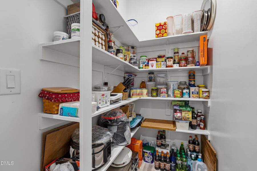 Huge walk-in Pantry you will LOVE!