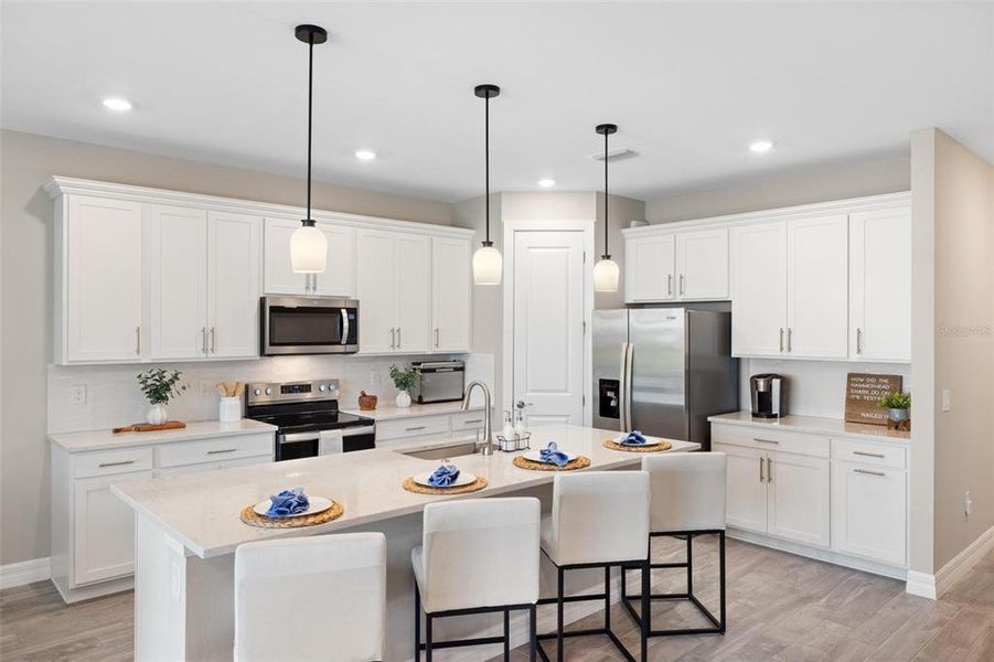 Furnished interior view inside a new home in , North Port (Image 26).