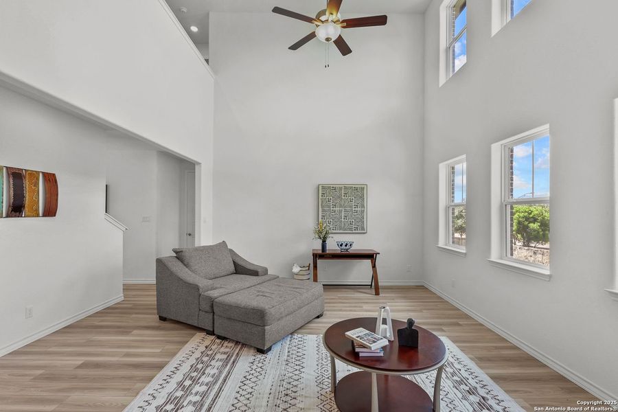 Furnished interior view inside a new home in Ladera, San Antonio (Image 15).