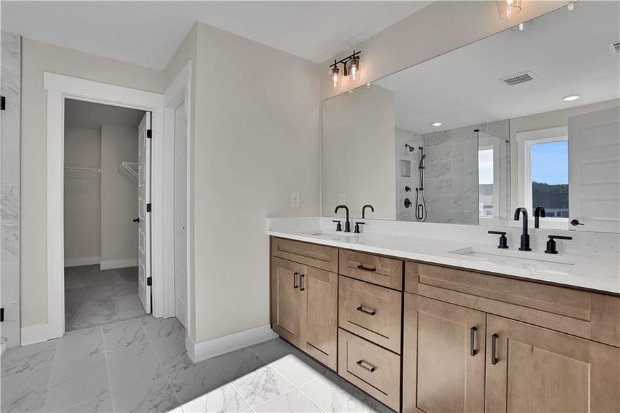 Furnished interior view inside a new home in Twin Lakes, Hoschton (Image 12).