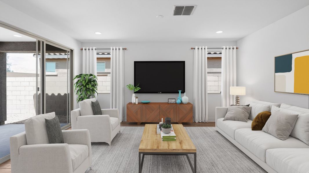 Furnished interior view inside a new home in Paradisi, Surprise (Image 7).