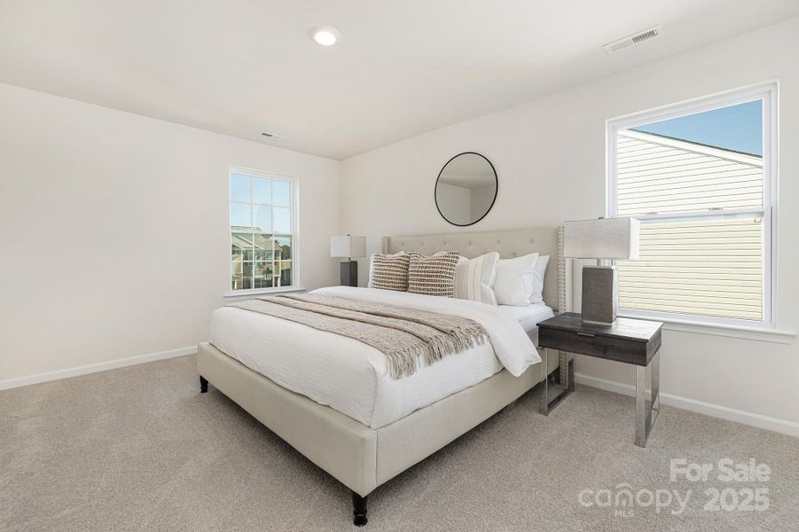 Furnished interior view inside a new home in Huffman Ridge, Hickory (Image 9).