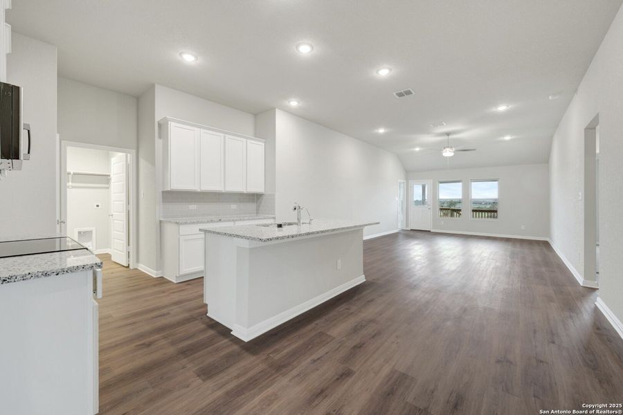 Furnished interior view inside a new home in Paloma Park, Converse (Image 7).