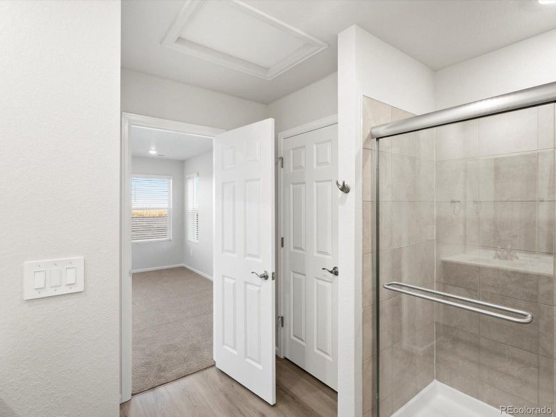 Furnished interior view inside a new home in Three Hills, Morrison (Image 9).