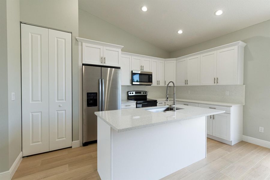 Furnished interior view inside a new home in , West Palm Beach (Image 4).