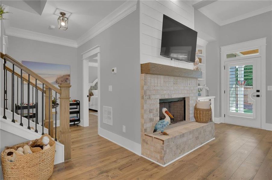 Furnished interior view inside a new home in , Canton (Image 9).