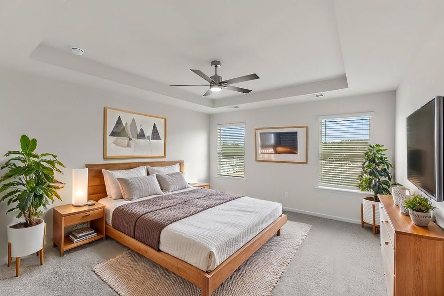 Furnished interior view inside a new home in Halton Oaks, Spartanburg (Image 11).