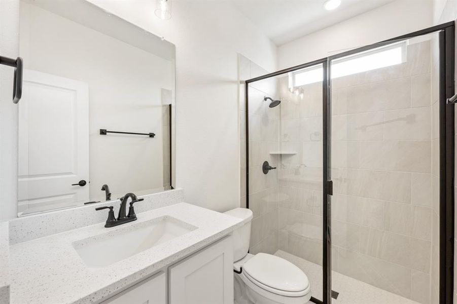 Furnished interior view inside a new home in Creekview Meadows, Pilot Point (Image 11). Furnished interior view inside a new home in Creekview Meadows, Pilot Point (Image 11).