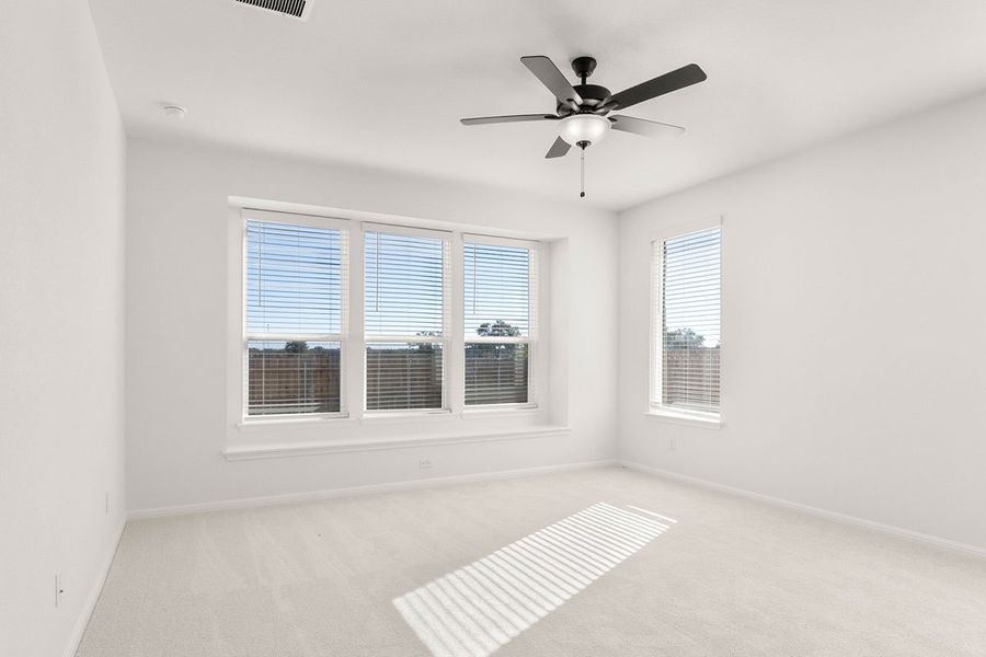 Representative unfurnished interior of a home built from the Dormer by Pacesetter Homes in Orchard Ridge, Liberty Hill (Image 13).