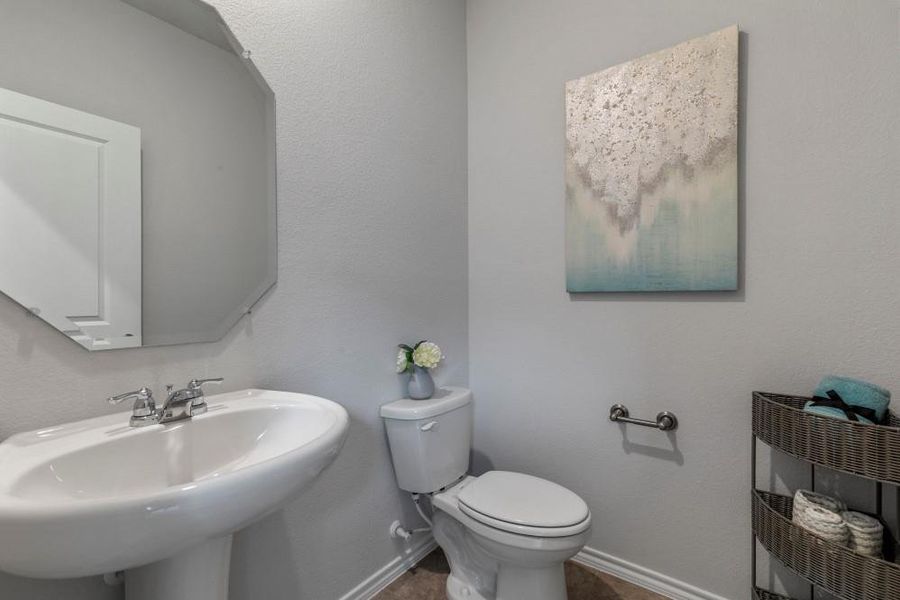 Furnished interior view inside a new home in Springhill South, Boyd (Image 18).