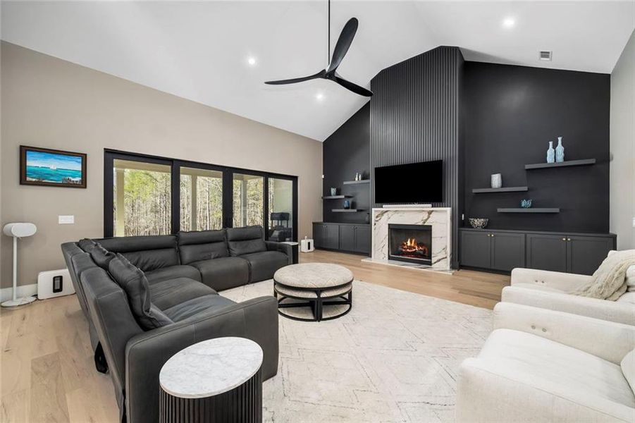 Furnished interior view inside a new home in , Alpharetta (Image 15).