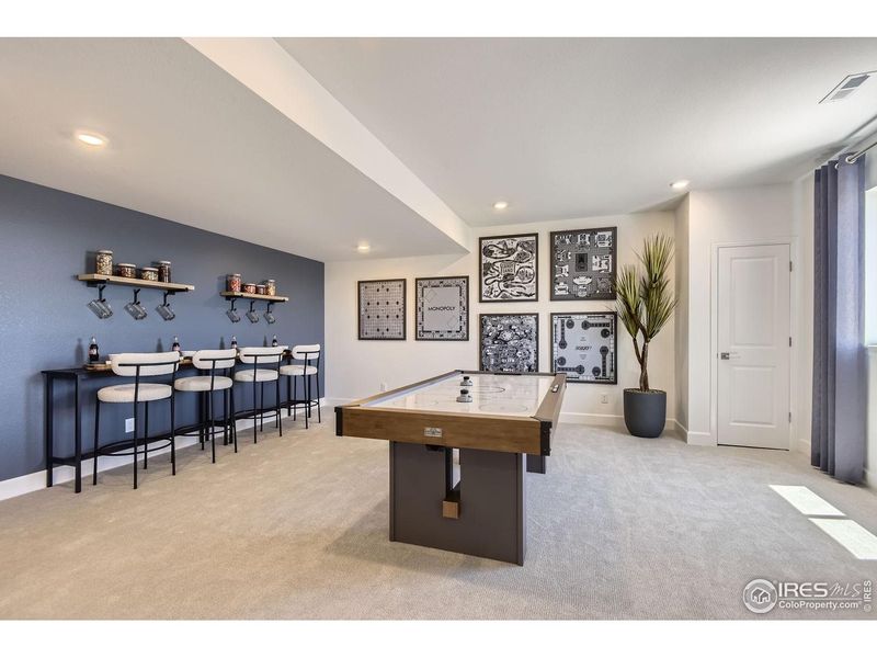 Furnished interior view inside a new home in Farmstead, Berthoud (Image 31).