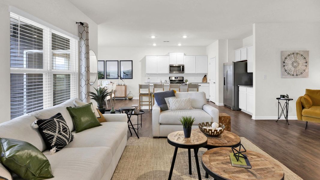 Furnished interior view inside a new home in Johnson Farms, Greeneville (Image 9).