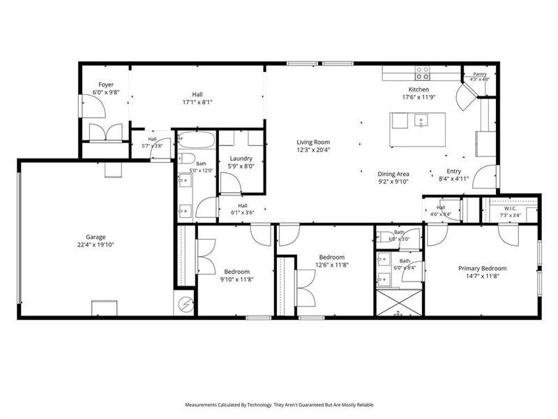 2D floor plan layout of this home in , Fort Worth, TX (Image 4). 2D floor plan layout of this home in , Fort Worth, TX (Image 4).