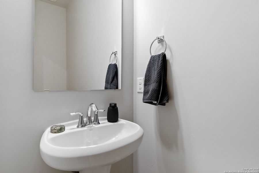 Close-up of interior finishes inside a home in Hannah Heights, Seguin (Image 18).