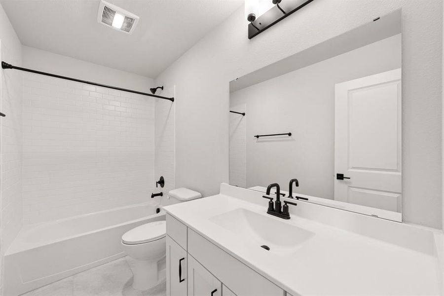 Furnished interior view inside a new home in Aspire at Noble Ridge, Howe (Image 10). Furnished interior view inside a new home in Aspire at Noble Ridge, Howe (Image 10).