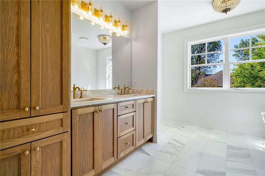 Furnished interior view inside a new home in , Brookhaven (Image 15).