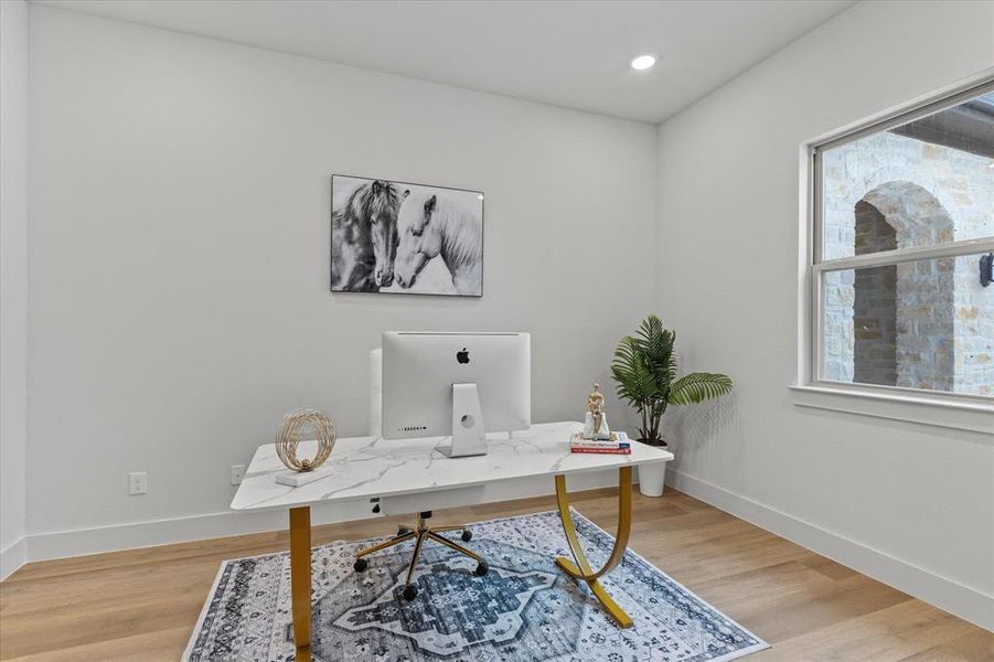 Furnished interior view inside a new home in , Lake Dallas (Image 3). Furnished interior view inside a new home in , Lake Dallas (Image 3).