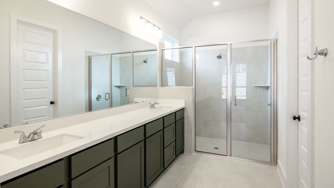 Furnished interior view inside a new home in Easton Park, Austin (Image 5).