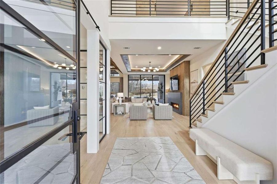 Furnished interior view inside a new home in , Gainesville (Image 18).