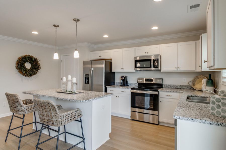Furnished interior view inside a new home in , Summerville (Image 15). Furnished interior view inside a new home in , Summerville (Image 15).