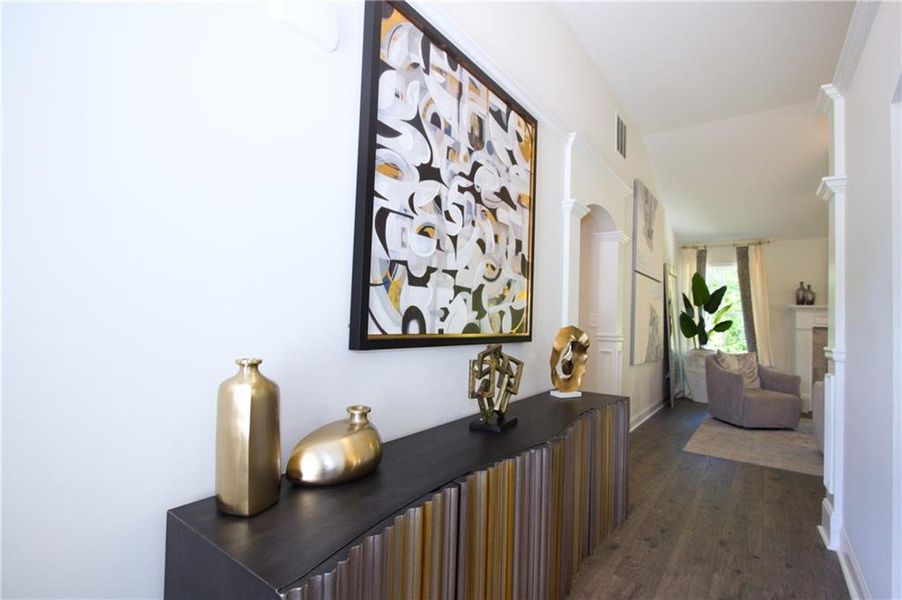 Furnished interior view inside a new home in , Covington (Image 13).