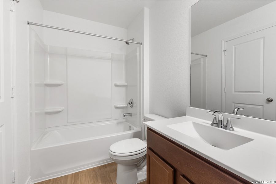 Furnished interior view inside a new home in Southton Cove, Elmendorf (Image 11).