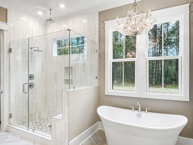 Furnished interior view inside a new home in , Ravenel (Image 8).